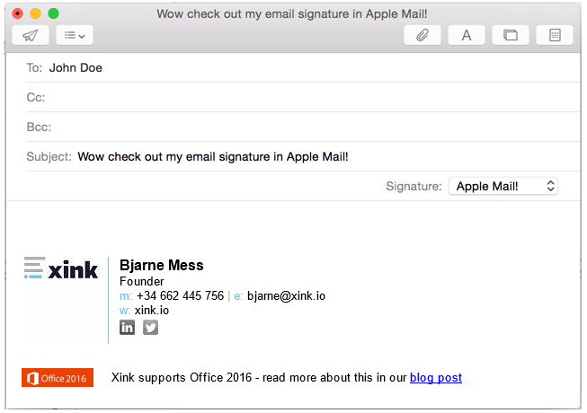 gmail settings for mac mail with el capitan